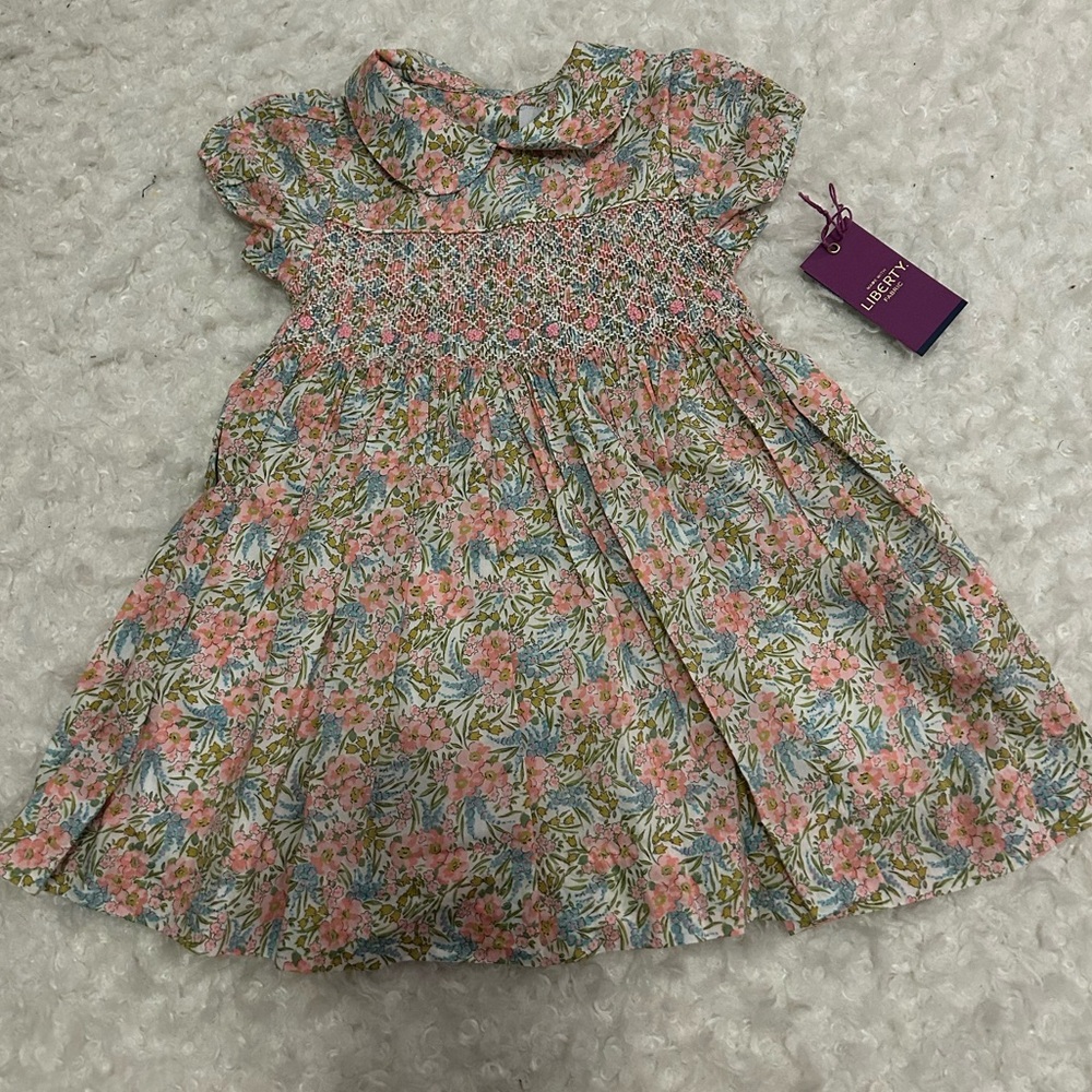 Smocked Baby Dress NWT